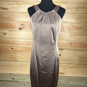 Calvin Klein bronze sequin dress